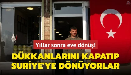Suriyeli esnaf 7 yıldır işlettiği iş yerini kapatıp ülkesine dönmeyi planlıyor
