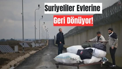 Suriyelilerin memleketlerine dönüşleri sürüyor