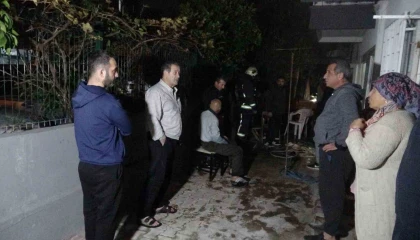 Yaşlı adamın sobayı tutuşturmak için kullandığı jel yangın çıkardı