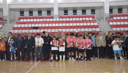 Aksuda Okul Sporları Futsal Turnuvası sona erdi