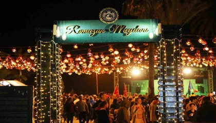 Alanya Belediyesinin geleneksel Ramazan Meydanı kapılarını açıyor