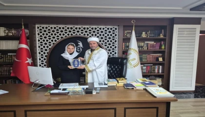 Alanyada Ukrayna vatandaşı Müslüman oldu