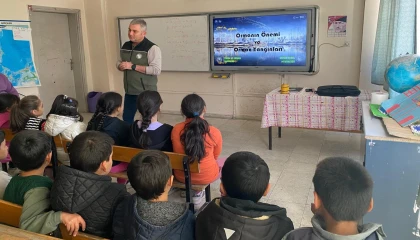 Anamurda mezarlıklar ağaçlandırılıyor