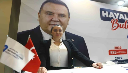 Antalya Büyükşehir Belediyesi GÜNKAF Fuarında