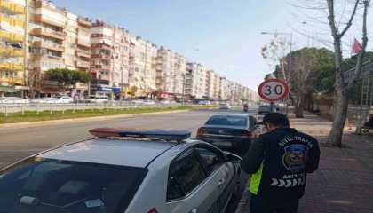 Antalyada 1 haftada 55 bin 854 araç denetlendi