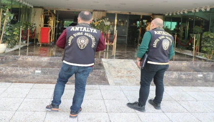 Antalyada son 1 haftadaki asayiş olaylarında 228 şahıs tutuklandı