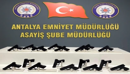 Antalyada son bir haftada 197 kişi tutuklandı