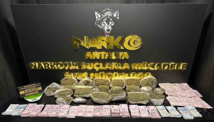Antalyada uyuşturucu operasyonuna 27 tutuklama