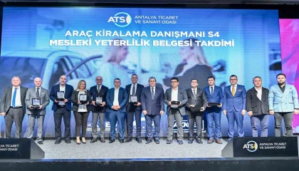 Araç kiralamada yeni dönem: İlk yeterlilik belgeleri sahiplerini buldu