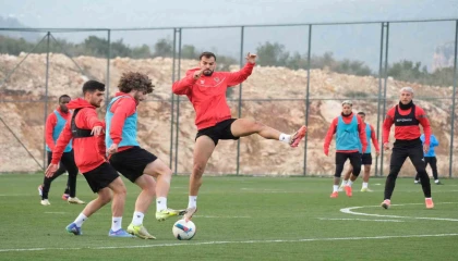 Atakaş Hatayspor, Alanyaspor maçının hazırlıklarına başladı