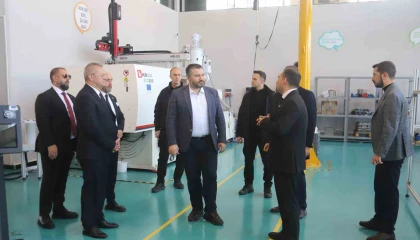 Bakan Yardımcısı İnan, MTOSBde incelemelerde bulundu