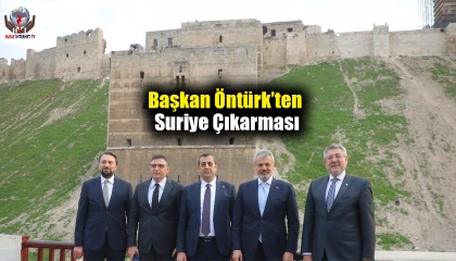 Başkan Öntürkten Suriye çıkarması