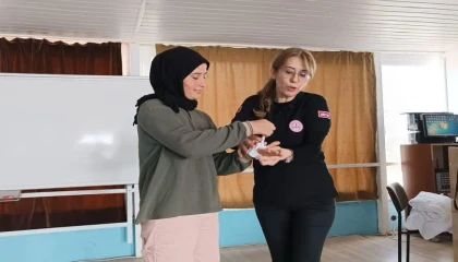 Bozyazıda öğrencilere ilk yardım eğitimi verildi