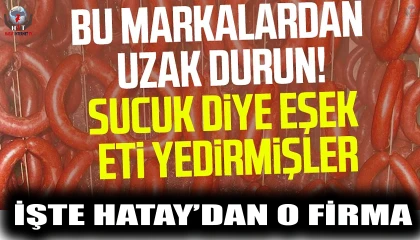 Bu markalardan uzak durun! Vatandaşa sucuk yerine tavuk kafası, köfte yerine kalp yedirmişler