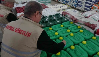 Cezası 3 milyon 462 bin TLye kadar çıkıyor: Türkiyenin üretim merkezinde gübre denetimi