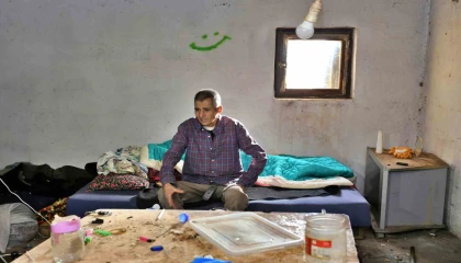 Çöp eve dönen tek göz odadan yeni bir hayata