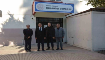 Cumhuriyet Ortaokuluna kantin ve spor odaları kazandırıldı