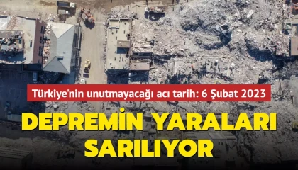 Depremin 2. yıl dönümünde Hatayın yaraları sarılıyor