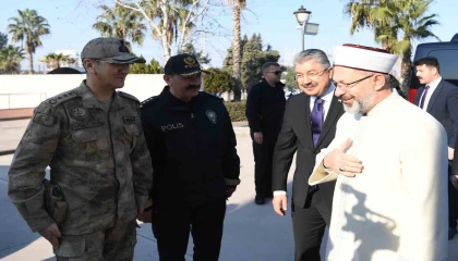 Diyanet İşleri Başkanı Erbaş, Osmaniyede
