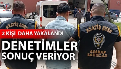 Dörtyolda hapis cezasıyla aranan 2 şahıs yakalandı