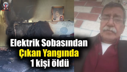 Elektrik sobasından çıkan yangında 1 kişi öldü