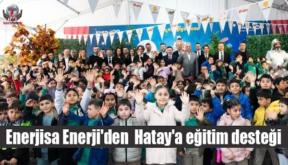 Enerjisa Enerjiden depremin yıl dönümünde Hataya eğitim desteği