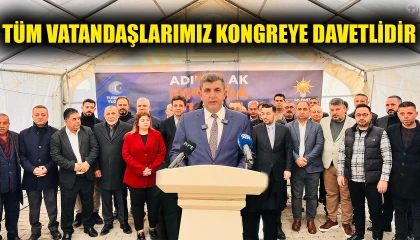 ERDOĞAN: TÜM VATANDAŞLARIMIZ KONGREYE DAVETLİDİR