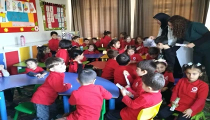 Gazipaşada miniklere Ağız ve Diş Sağlığı eğitimi