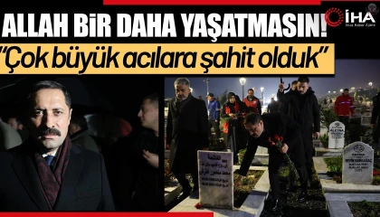 Hatay Valisi Masatlı: Afetten kaynaklı çok büyük acılara şahit olduk