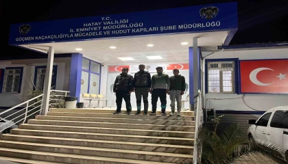 Hatayda kaçak göçmen yakalandı, 1 organizatör tutuklandı