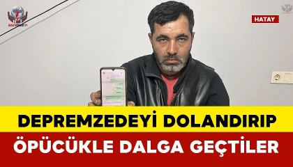 Hem dolandırdılar hem de dalga geçer gibi öpücük emojisi gönderdiler
