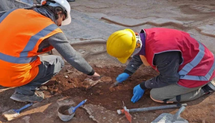 Hıdırlık Kulesinde heyecan verici arkeolojik keşif