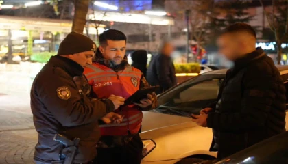 Ispartada Narko Alan ve Trafik uygulaması: 13 sürücüye cezai işlem