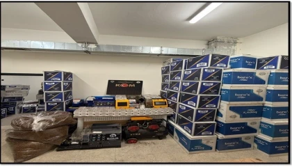 Kahramanmaraşta 1 milyon 287 bin kaçak makaron ele geçirildi