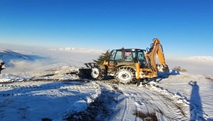 Kahramanmaraşta eğitime kar engeli