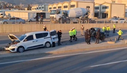 Kahramanmaraşta trafik kazası: 4 yaralı
