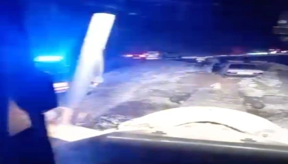 Karda mahsur kalan 9 kişi kurtarıldı