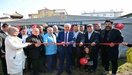 Kepezde çocuklar ve gençler için ‘Sanat Çadırı açıldı