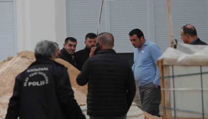 Kontrol için geldiği inşatta bir anlık dikkatsizlik hayatına maloldu