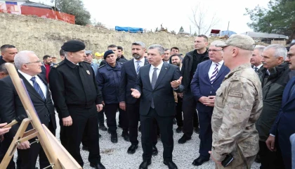 Kumlucada yeni Jandarma binasının temeli atıldı