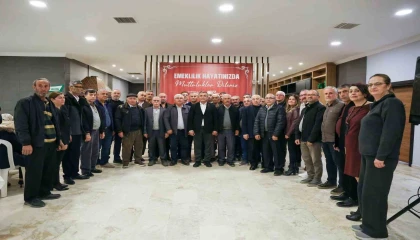 Manavgat Belediyesinden emekli çalışanlara teşekkür yemeği