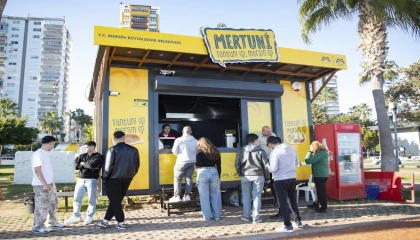 Mersin sahilinde yeni lezzet durakları hizmete açıldı