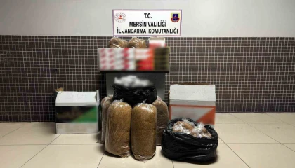 Mersinde 28 bin 500 adet kaçak makaron ele geçirildi