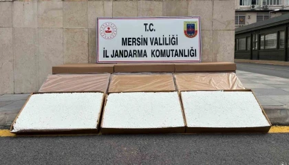 Mersinde 84 bin adet makaron ele geçirildi
