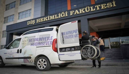 Mersinde Engelsiz Transfer Aracı özel bireylerin hayatını kolaylaştırıyor