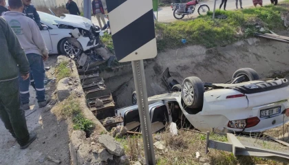 Mersinde trafik kazası: 1 ölü, 3 yaralı