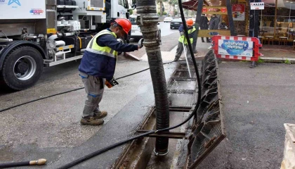 MESKİ su baskınlarına karşı tedbirlerini sürdürüyor