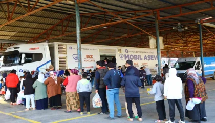 Mobil Aşevi ramazanda her akşam farklı mahallede bin kişilik yemek dağıtacak