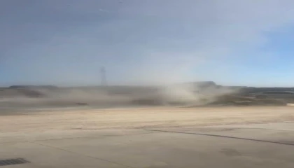 Osmaniyede hortum çıktı, sanayi esnafı neye uğradığını şaşırdı