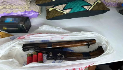 Osmaniyede kaçak silah operasyonu: 8 gözaltı